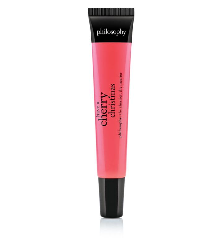 Philosophy Have A Cherry Christmas,high-gloss, High-flavor White Cherry Lip Shine