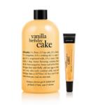 Philosophy Shampoo, Shower Gel & Bubble Bath, Flavored Lip Shine,vanilla Birthday