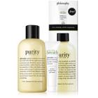 Philosophy Purity + Free! Take A Deep Breath Oil-free Oxygenating Gel Cream,purity & Take A Deep Breath Duo