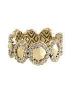 House Of Harlow 1960 Jewelry Geodesic Band Ring