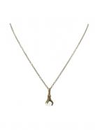 House Of Harlow 1960 Jewelry Talon Necklace With White Pearl