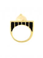 House Of Harlow 1960 Jewelry Glacier Cocktail Ring