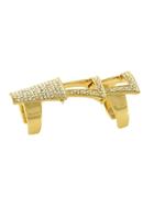 Cc Skye Crystal Cascade Hinge Ring