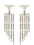 House Of Harlow 1960 Jewelry Tres Tri Fringe Earrings