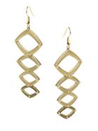 House Of Harlow 1960 Jewelry Geometric Dangle Earrings