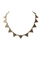 House Of Harlow 1960 Jewelry Triangle Collar Necklace