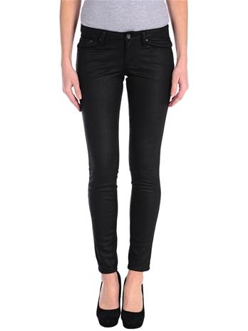 Tractr Crackle Coated Suede Skinny