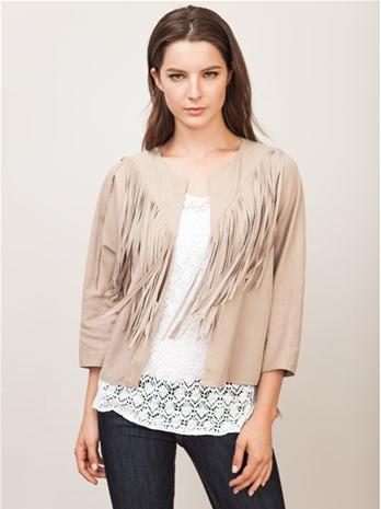525 America Suede Fringe Jacket As Seen In Glamour