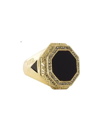 House Of Harlow 1960 Jewelry Enlightening Octagon Cocktail Ring