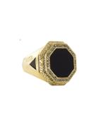 House Of Harlow 1960 Jewelry Enlightening Octagon Cocktail Ring