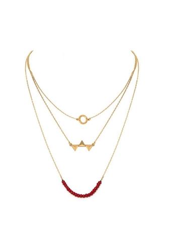 Kristin Cavallari For Glamboutique Pyramidia Layered Necklace