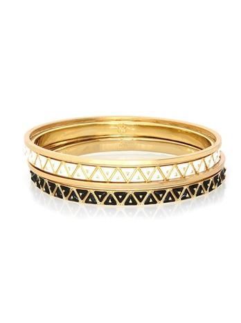 Rose Pierre Treasure Chest Bangle Set