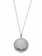 House Of Harlow 1960 Jewelry Medallion Locket Necklace Silver