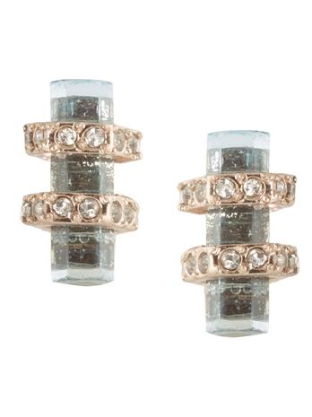 House Of Harlow 1960 Jewelry Chrysalis Stud Earrings