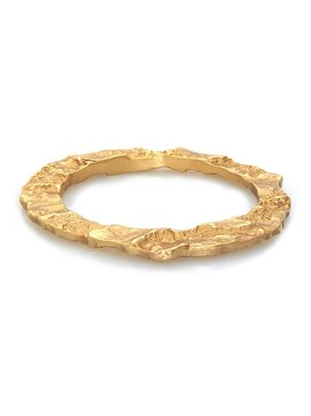 Rose Pierre Banyan Tree Bark Bangle