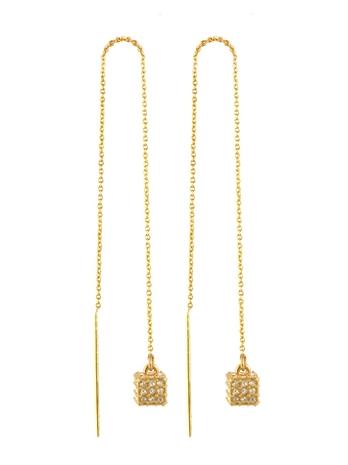 Cc Skye The Block Party Threader Earrings