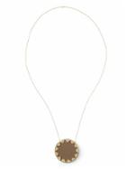 House Of Harlow 1960 Jewelry Sunburst Pendant Necklace