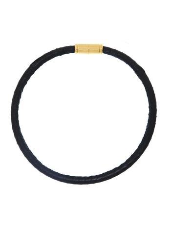 Rose Pierre Water Snake Leather Necklace