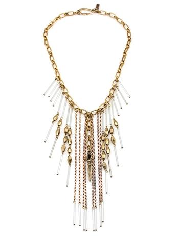 Vanessa Mooney Masquerade Clear Statement Necklace