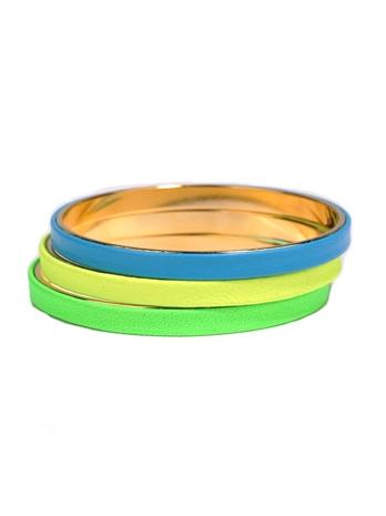 A.v. Max 3 Piece Python Bangle Set