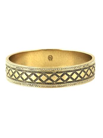 House Of Harlow 1960 Jewelry Shakti Engraved Bangle