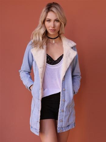 West Coast Wardrobe Jackson Jacket In Denim