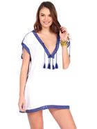 Surf Gypsy By Vintage Havana Border Cover Up