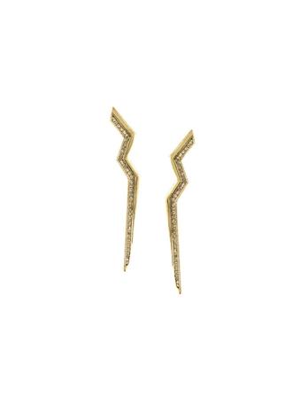 House Of Harlow 1960 Jewelry Aztec Angles Earrings