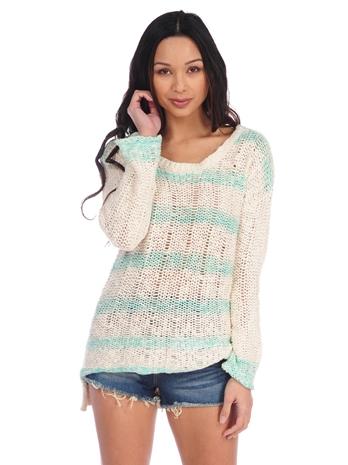 Vintage Havana Off The Shoulder Sweater