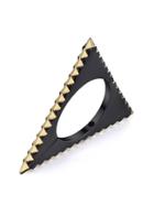House Of Harlow 1960 Jewelry Triquetra Hinged Cuff