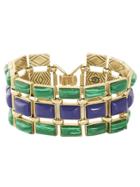 House Of Harlow 1960 Jewelry Azure Mosaic Bracelet