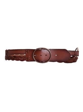Linea Pelle Jessie Vintage Braided Hip Belt