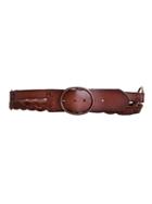 Linea Pelle Jessie Vintage Braided Hip Belt