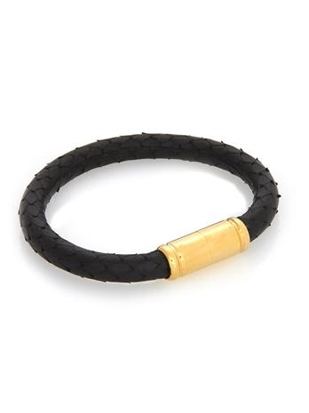 Rose Pierre Water Snake Leather Bracelet
