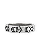 House Of Harlow 1960 Jewelry Echo Crest Midi Ring