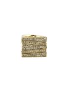 House Of Harlow 1960 Jewelry Kinetic Ring Stack