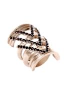 House Of Harlow 1960 Jewelry Chevron Ring