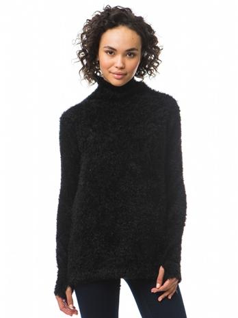 525 America Feather Yarn Funnel Tunic W/thumbhole