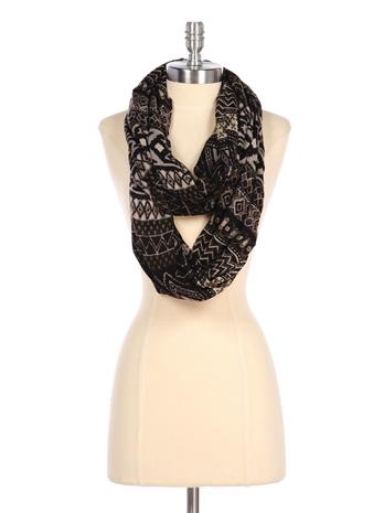 Theodora & Callum Printed Infinity Scarf