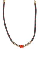 A.v. Max Short Cord Tube Necklace