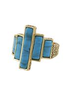 House Of Harlow 1960 Jewelry Long Rains Steps Ring