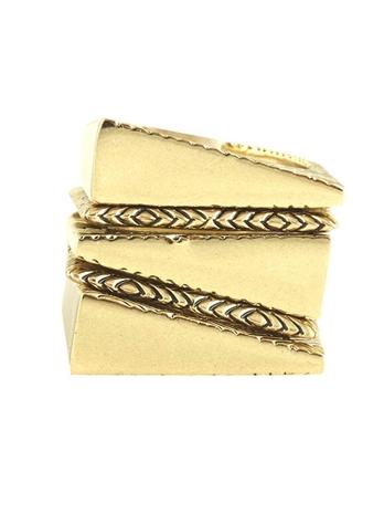 House Of Harlow 1960 Jewelry Shifting Planes Ring Stack