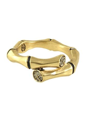 House Of Harlow 1960 Jewelry Windsor Bamboo Wrap Ring