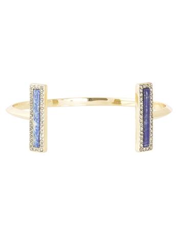 House Of Harlow 1960 Jewelry Illuminating Rectangle Cuff