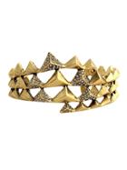 House Of Harlow 1960 Jewelry Pyramid Wrap Cuff