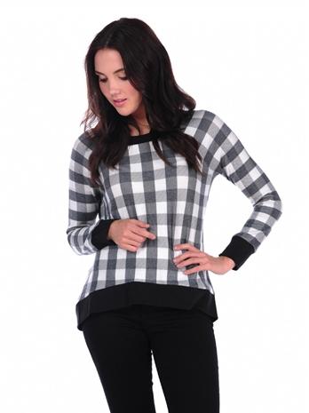 Vintage Havana Buffalo Check Top