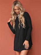 West Coast Wardrobe Mallory Dress With Open Back In Black