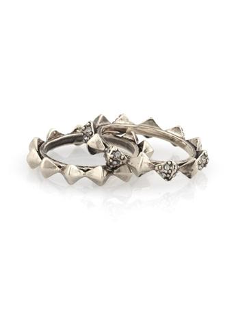 House Of Harlow 1960 Jewelry Spike Stack Ring Set
