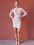 West Coast Wardrobe Sweet Talker Dress In Ivory