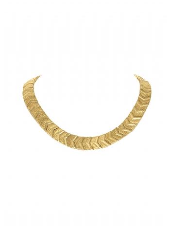 House Of Harlow 1960 Jewelry Sidewinding Collar Necklace